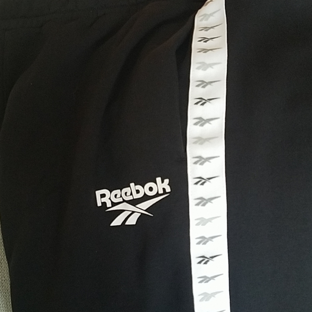 Men's Reebok black jogger